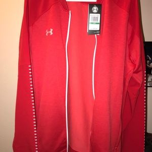 Under Armour mens Large 1/4 zip jacket.